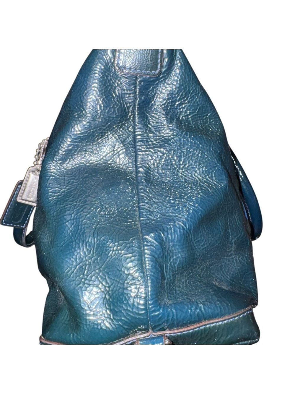 Coach Madison Sabrina Satchel 14178 Cobalt Blue 2 way - Picture 12 of 17